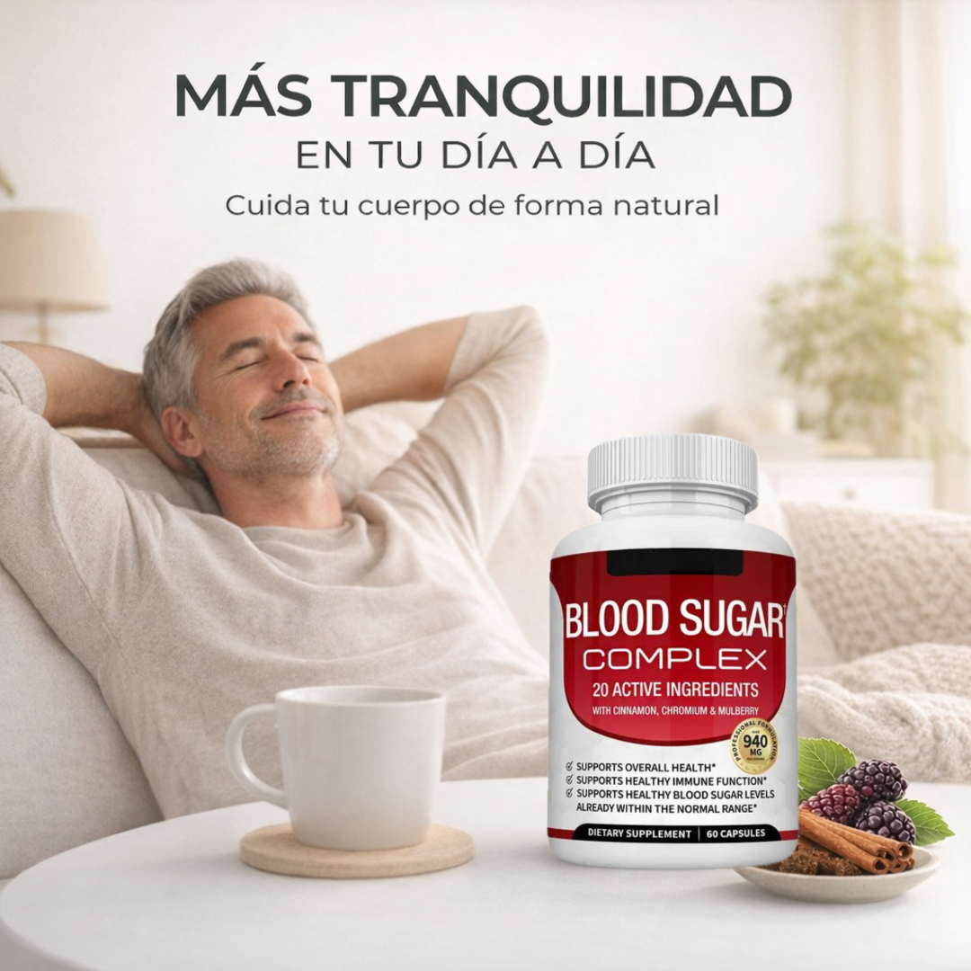 Blood Sugar Complex® - Estabiliza el Azúcar en la Sangre